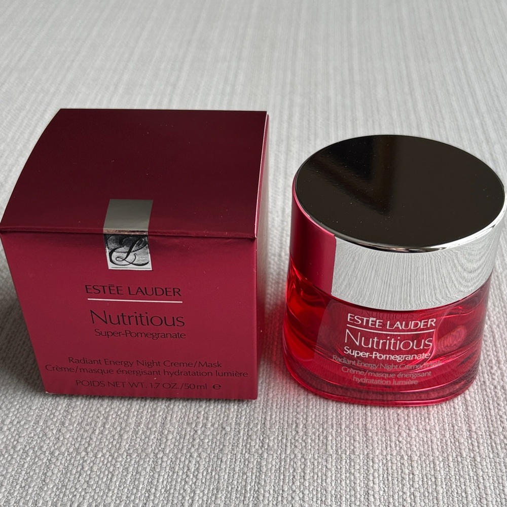 Estee Lauder Nutritious Super-Pomegranate radiant energy Night Creme/mask - Picture 4 of 15